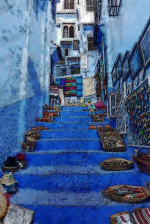 Blaue Stadt von Marokko, so nennt man die Medina von Chefchaouen 