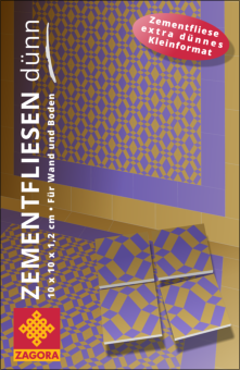 Zementfliesen dünn und klein – Für Wand und Boden