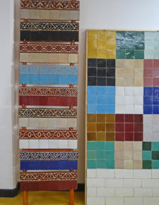 Prinzessinnen in echt: Schauwände für Zellige-Fliesen und Zellige-Bordüren