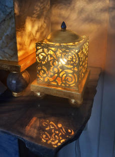 Dekorpaneele als Leuchte. Romantische Abendstunden • Kundenfoto 