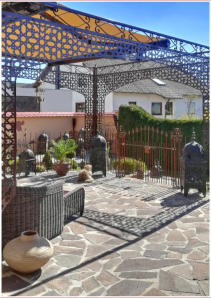 Dekorpanelle für Garten Pavillion • Kundenfoto