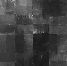 Zelliges Quadrat schwarz