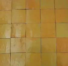 Zelliges Quadrat gelb