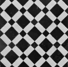  Gitter diagonal Schwarz-Weiß